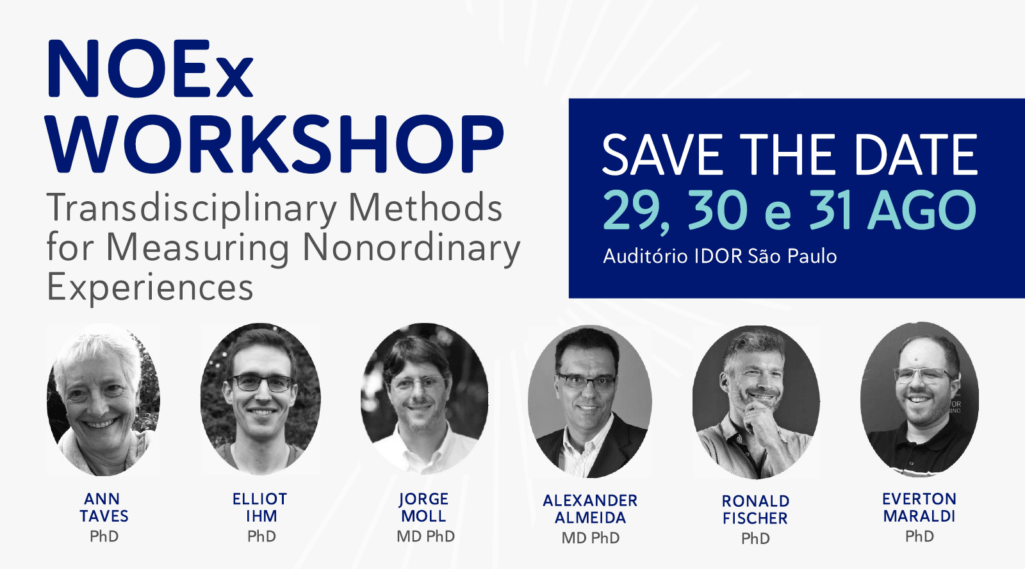 From August 29 to 31, the “NOEx Workshop” discusses how to measure nonordinary experiences